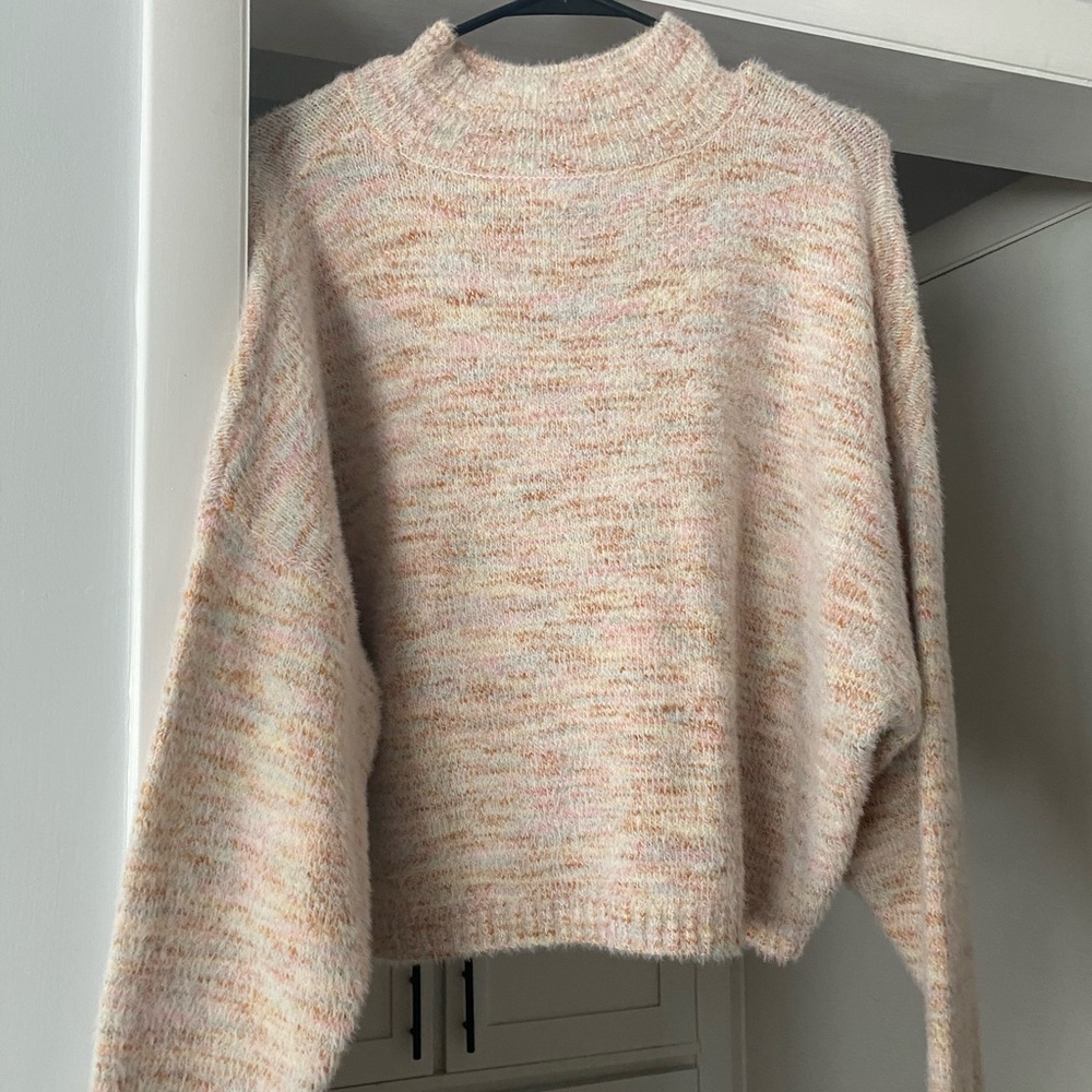 Multicolor Turtleneck Sweater